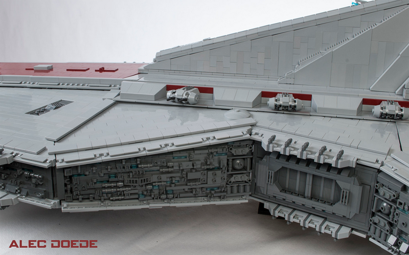 Illustration for article titled That's A Big LEGO Star Destroyer